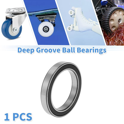 6916VV / 80x110x16mm / Deep Groove Ball Bearings P5 for Scooter Skateboard