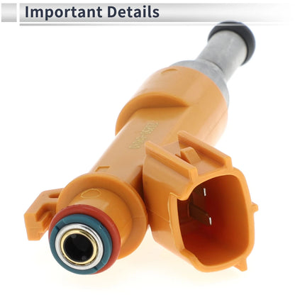 Fuel Injector for Toyota Camry 5AR 6AR (2012-2017) - 1 x Yellow Injector