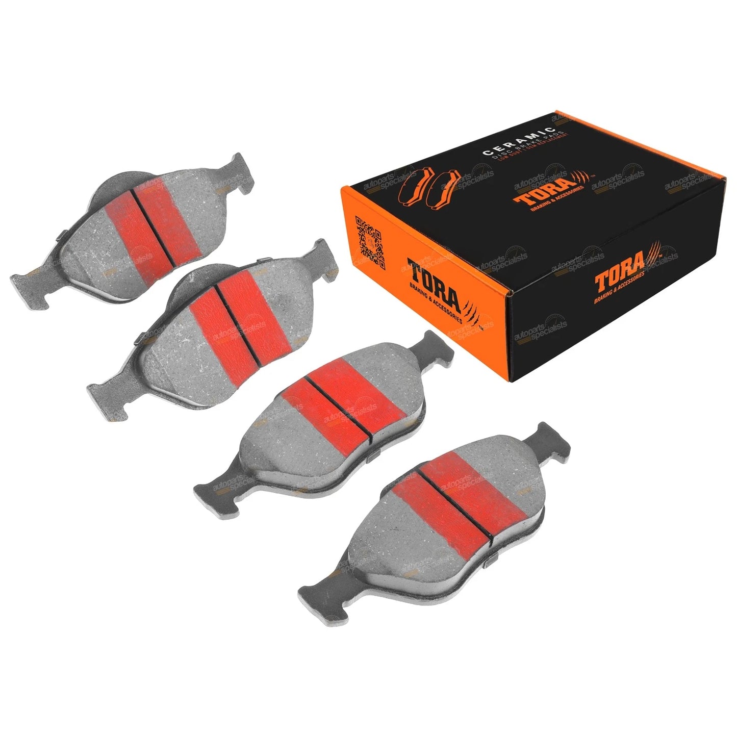 Front Disc Brake Pads Set for Mazda 2 DY (2002-2007)