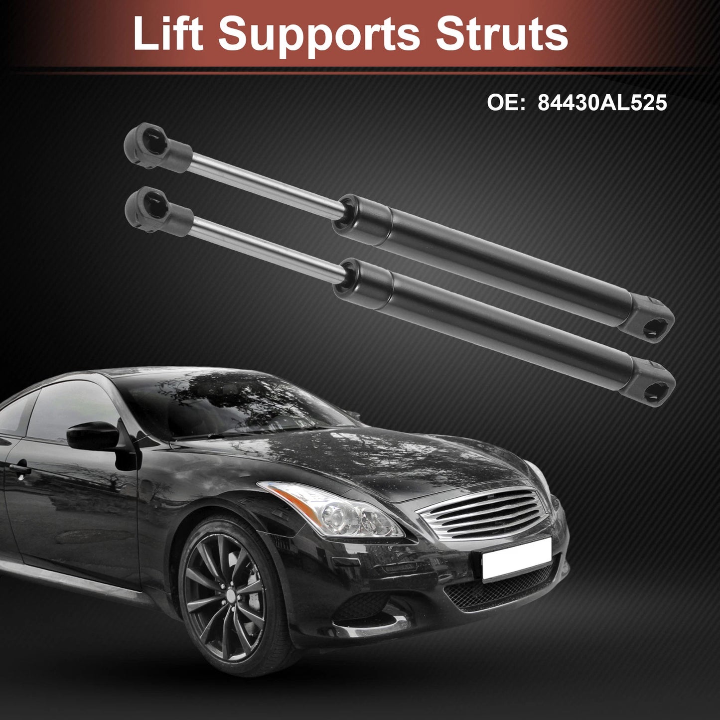 Rear Hatch Lift Supports for Infiniti G35 (2003 - 2008)