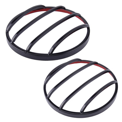 Iron Black Front Headlight Lamp Cover for Suzuki Jimny (2019 - Present)