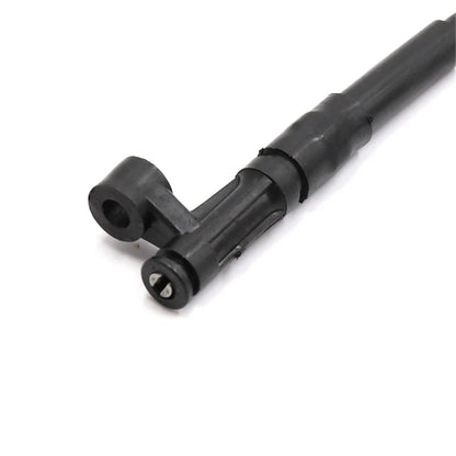 Black Rubber Coated Motorcycle Disc Brake Speedometer Cable for Honda WH125
