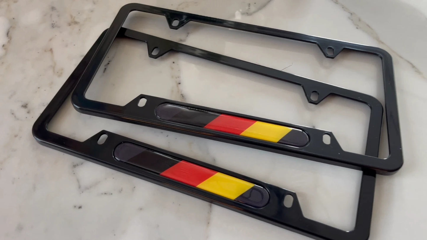 USA Standard License Plate Frame for AUDI A1 A2 A3 A4 A5 A6 A7 A8 Q2 (All Years)