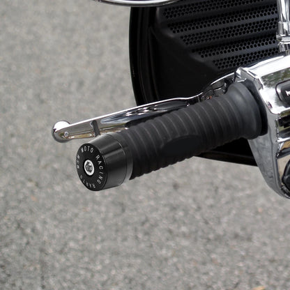 Pair 18mm 0.71in Aluminium Alloy Handlebar End Cap for Motorcycle
