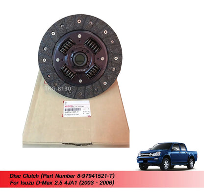 Clutch Disc for Isuzu D-Max 2.5 4JA1 (2003-2006)