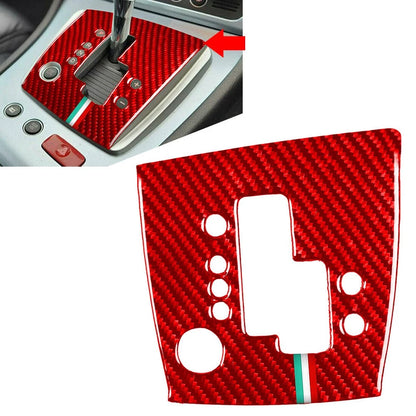 Carbon Fiber Gear Shift Panel Cover Trim for Alfa Romeo 159, Brera, Spider