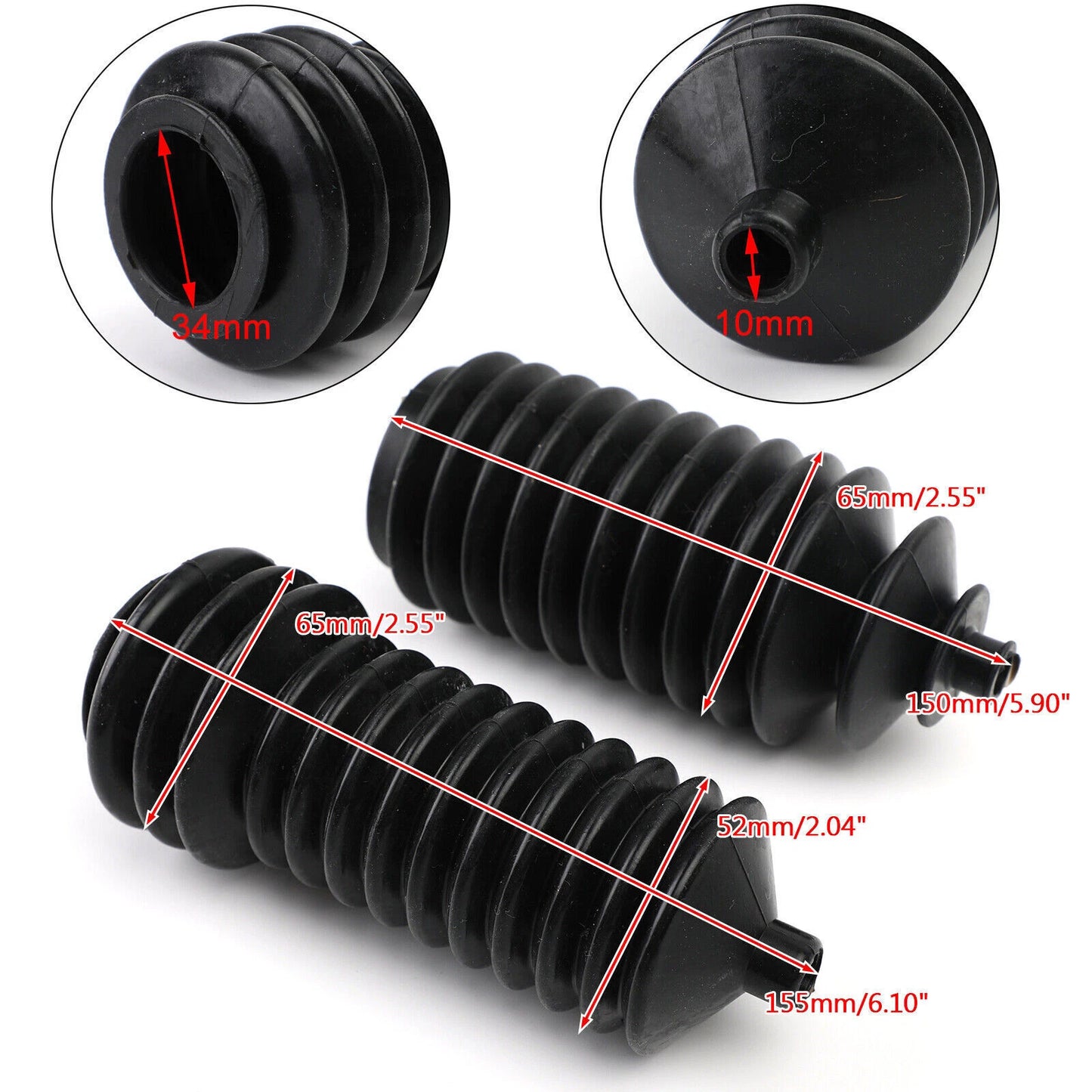 Dust Boot Kit for Polaris RZR 570/800/900/1000 (2011-2023)