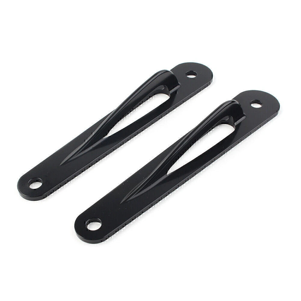 Black Custom Tie-Down Brackets for Harley Touring Ultra Limited (2014-2023)