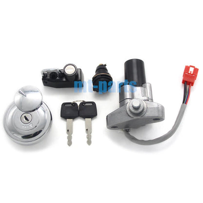 Ignition Switch Tank Cap Lock Set for Yamaha XVS125 Drag Star (2000-2004)