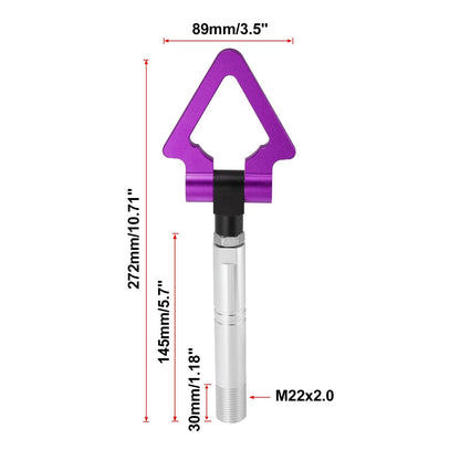 Tow Hook Triangle Ring for Toyota Avanza 2007-2018 - Purple Racing Screw On