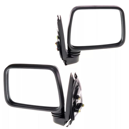 Black Door Mirror Set for Isuzu Faster TF TFR Vauxhall Brava 1988-2002