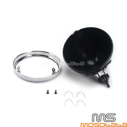 7 Inch Motorcycle Headlight Shell for Harley Dyna Fat Boy FXST (2006-2017)