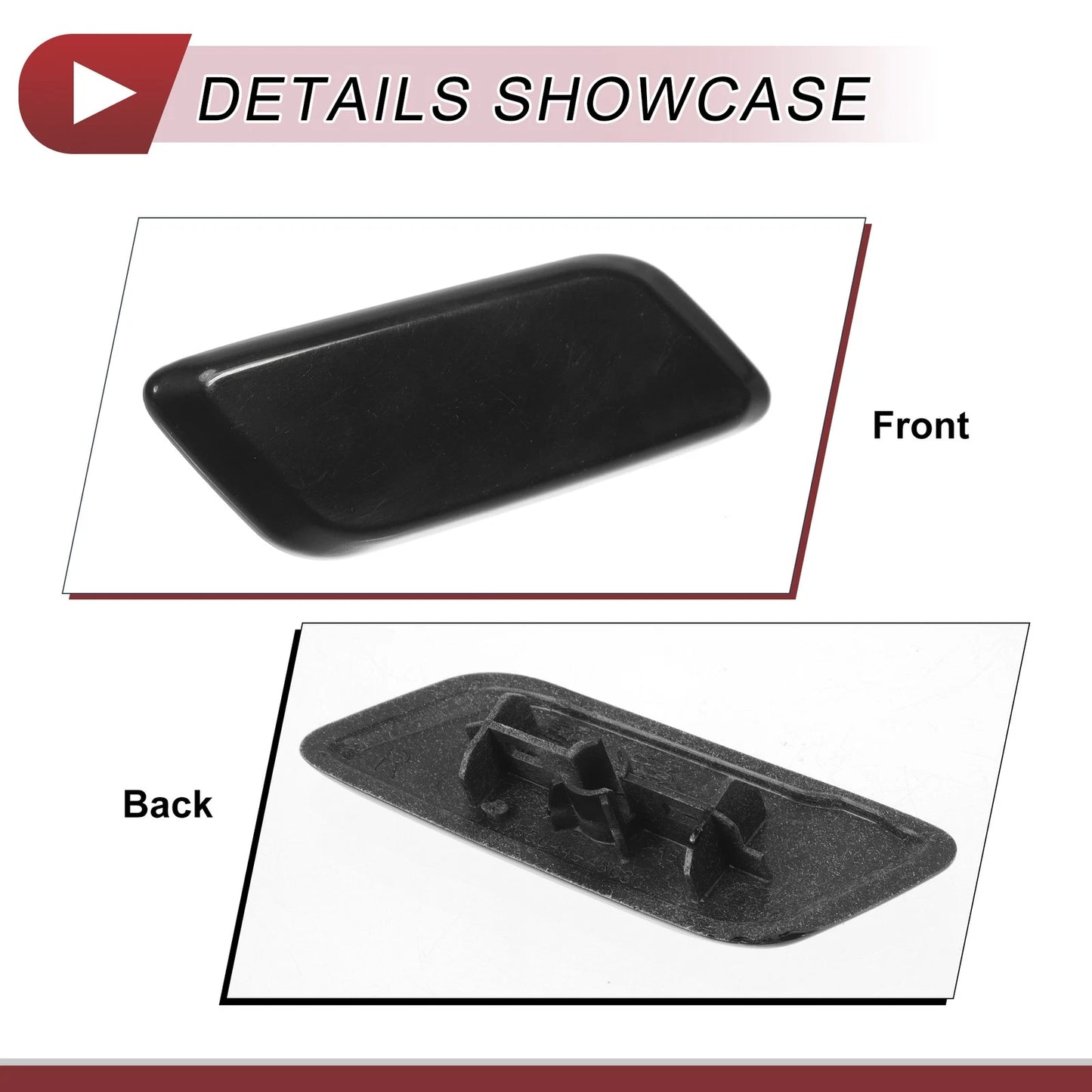 Front Right Washer Nozzle Cover for Lexus RX350 (2012-2014) - Unpainted 1 x