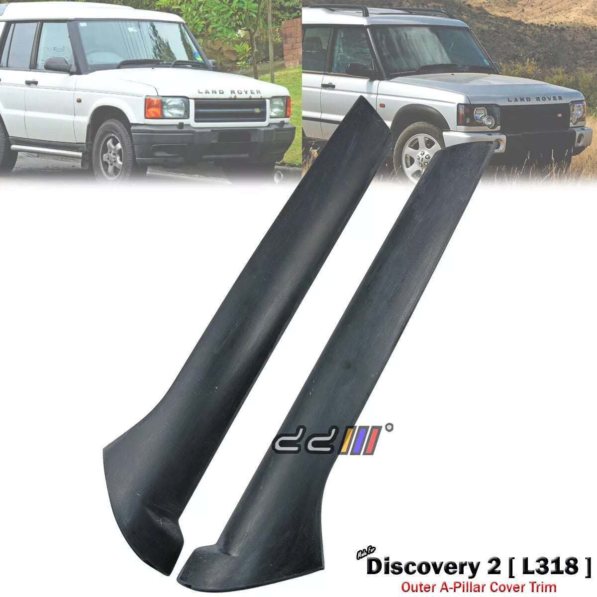 FRP A Pillar Trim Cover for Land Rover Discovery 2 (1998-2004)