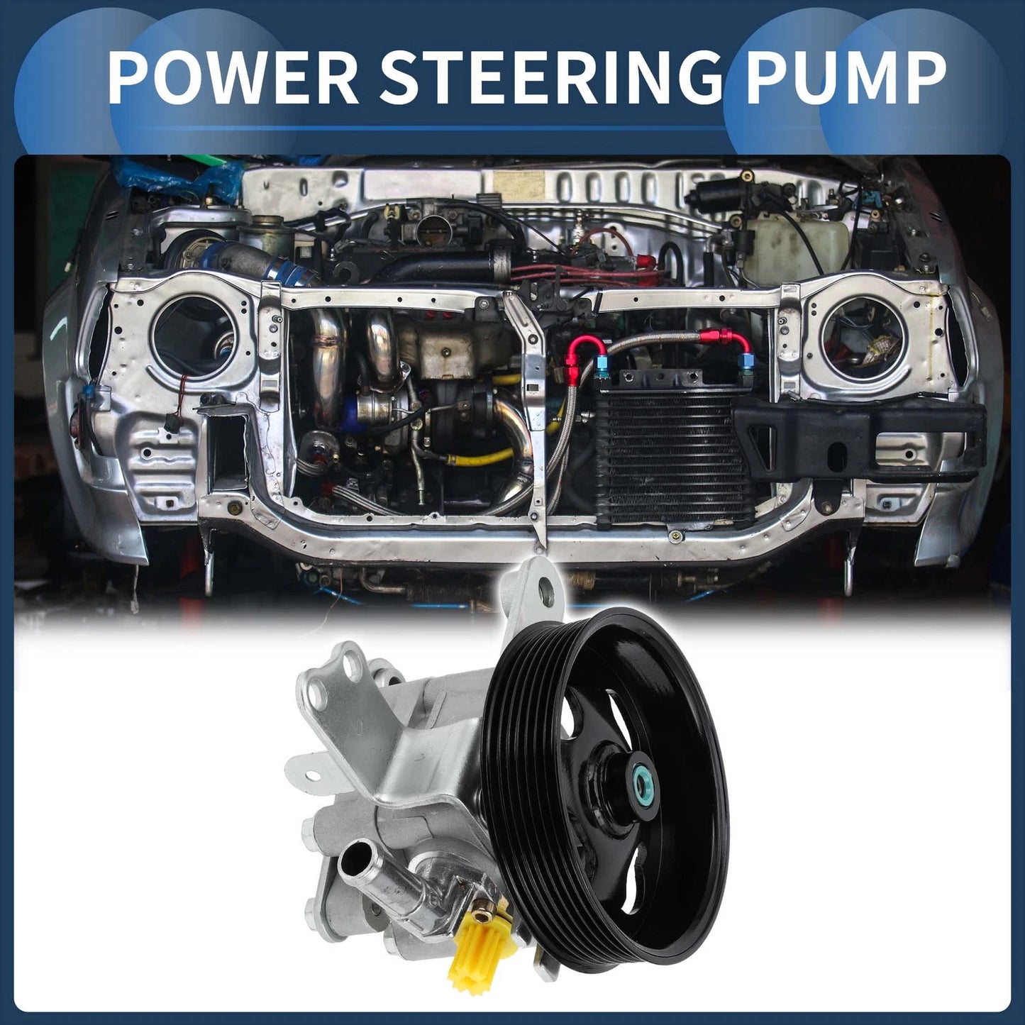 Power Steering Pump & Pulley for Nissan Altima (2007-2012)