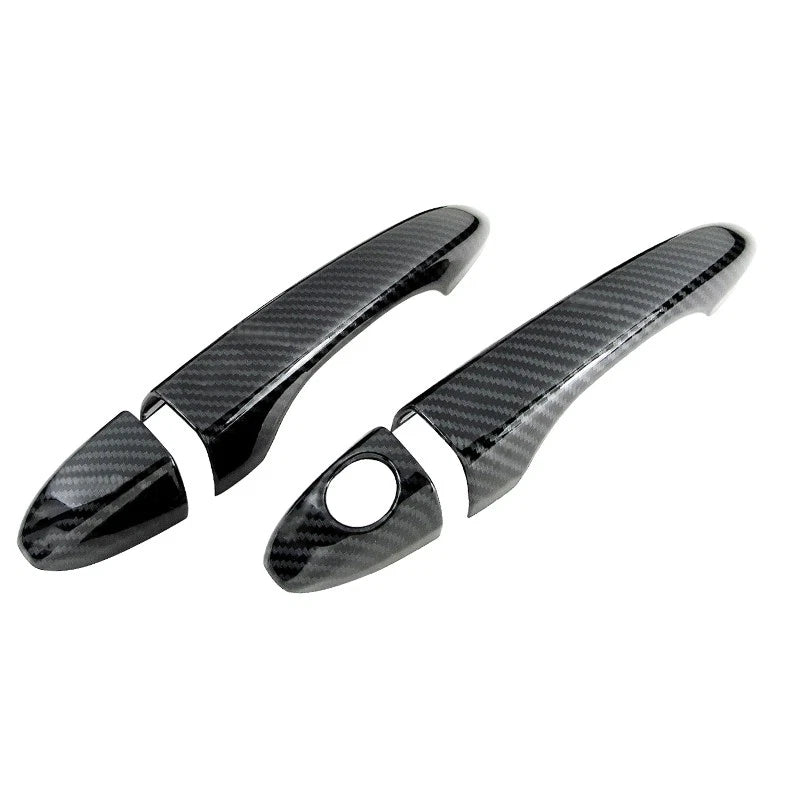 Carbon Fiber Style Exterior Door Handle Cover for Dodge Dart Sedan (2013-2016)