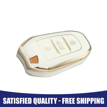 Smart Key Fob Case Cover for Peugeot 3008 5008 (2017-2020)