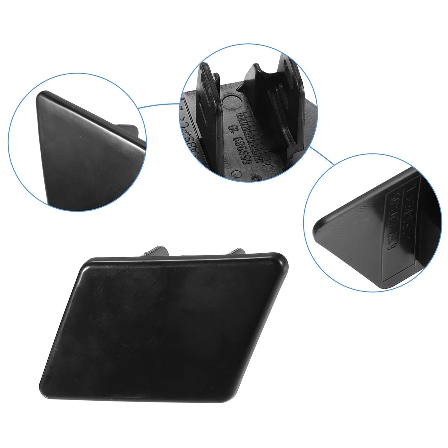 Front Left Right Side Headlight Washer Nozzle Covers for BMW X3 (2010-2017)