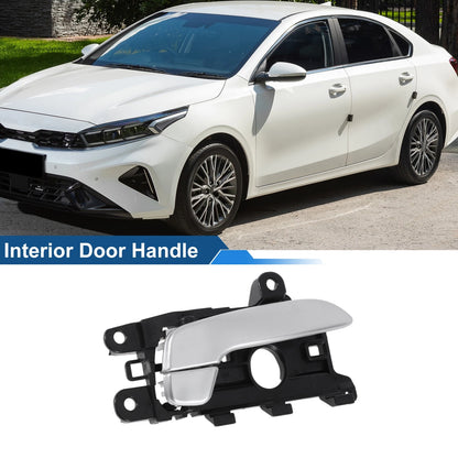 Front Driver Side Door Handle for Kia K3 (2014-2017) Black Chrome