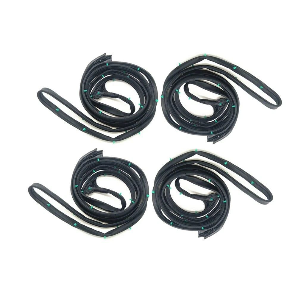 4pcs Door Weather Strip Gasket Set for Honda Accord Sedan (2003-2007)