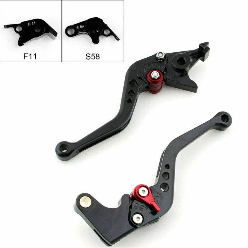 Brake Clutch Lever for Aprilia RSV4/RSV4 Factory (2009-2014) Black 2 x
