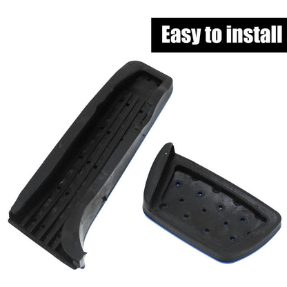 Anti-Slip Brake & Gas Pedal Covers Kit for Toyota Blue