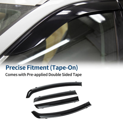 Window Deflectors for Honda Fit Side Vent Visors (2015-2020) 1 Set