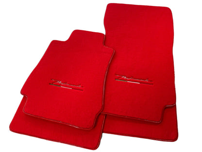 Tailored Carpet Floor Mats for Alfa Romeo Mito (2017-2021) - 2 x Red