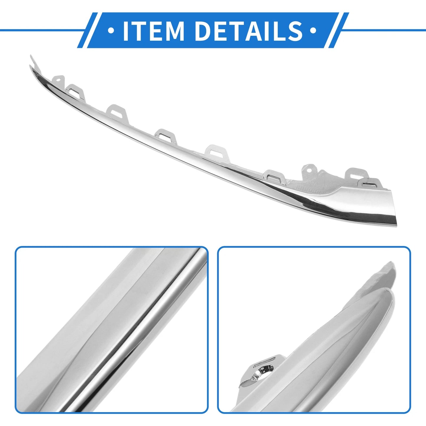 Front Right Bumper Grille Trim for Mercedes-Benz S450 (2018-2023)
