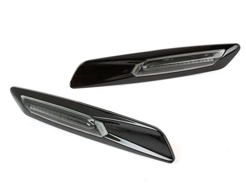 Smoke Amber LED Side Marker Lights for BMW E81 E90 E60 (2007-2013)