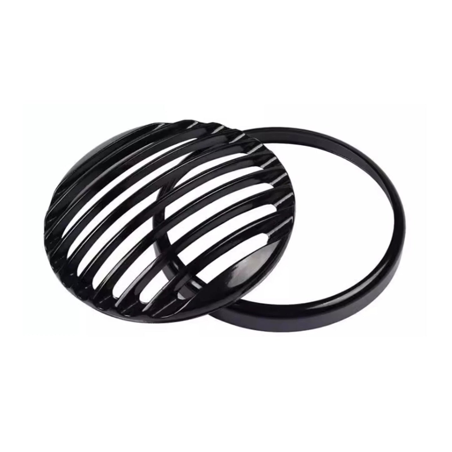 Black Front Headlight Cover Mesh for Triumph Bonneville Bobber (2017-2024)