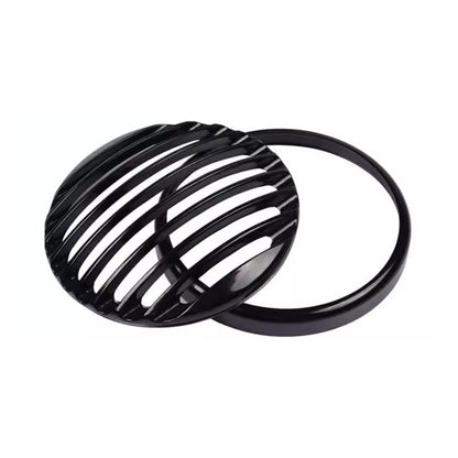 Black Front Headlight Cover Mesh for Triumph Bonneville Bobber (2017-2024)