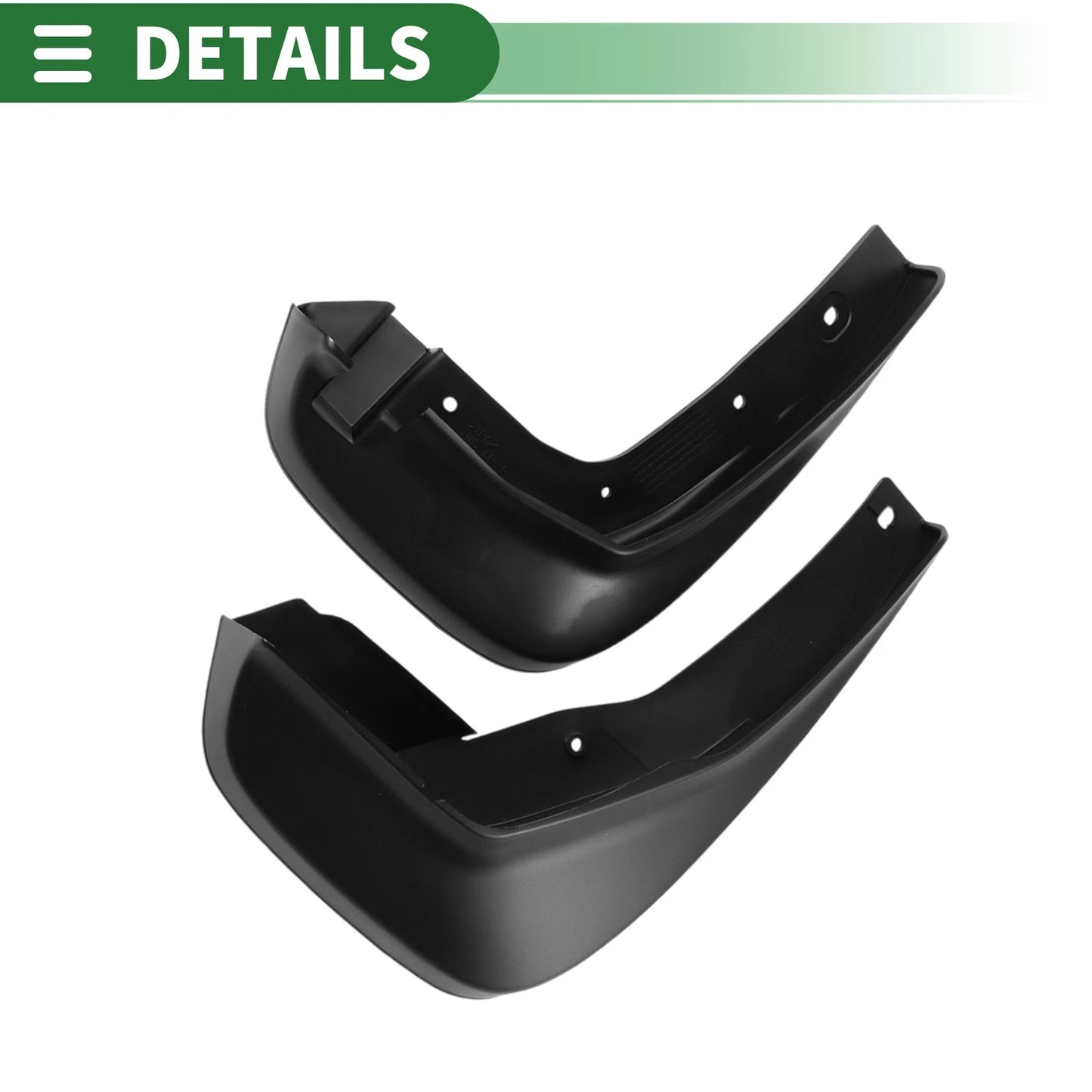 Mud Flaps Splash Guards for Honda Crosstour 2009-2013 (Front & Rear)