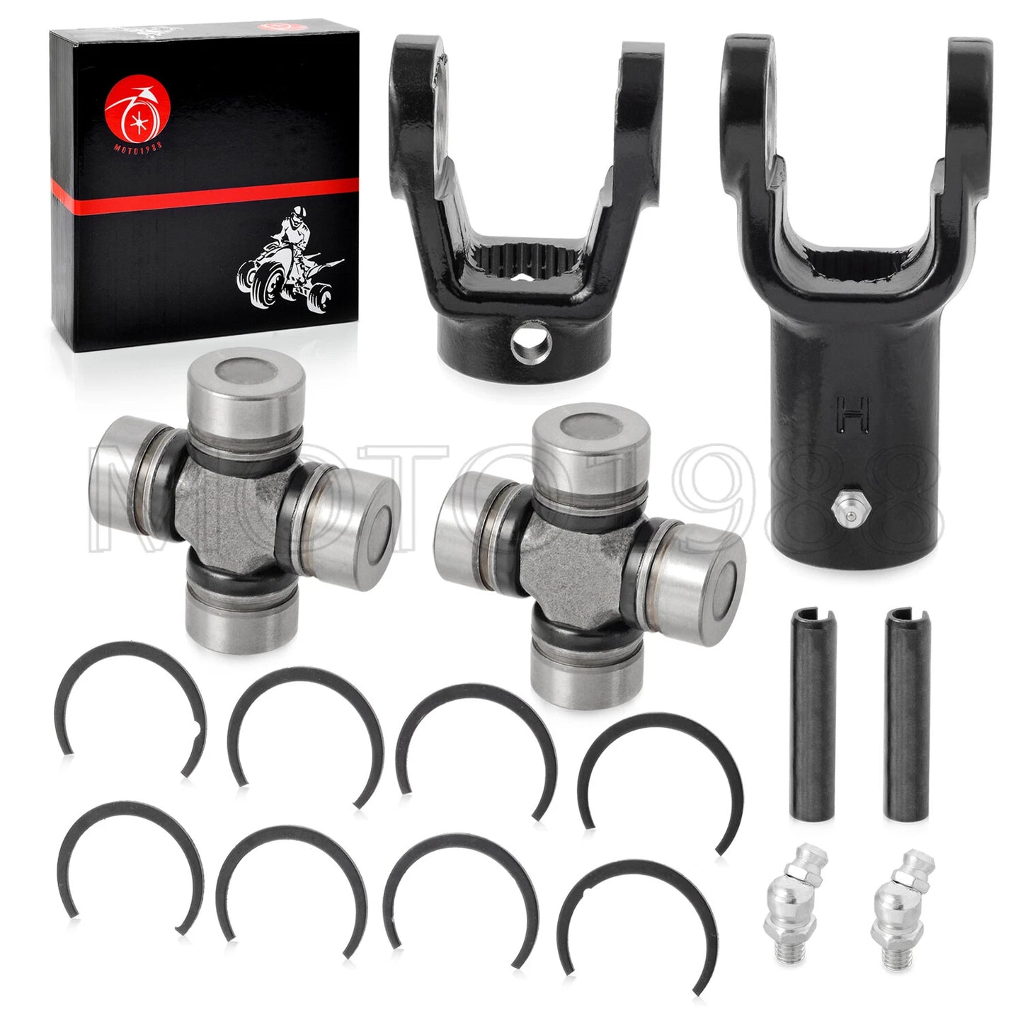 Front Prop Shaft Yoke U-Joint for Polaris LUH 6X6 Pro 500 4x4 (2002–2006)