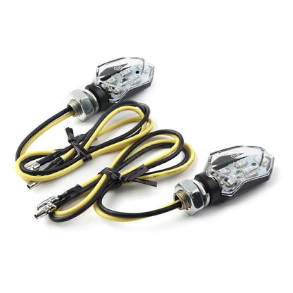 Smoke LED Amber Turn Signal Light for Universal Motorcycle 8mm (2020-2023)