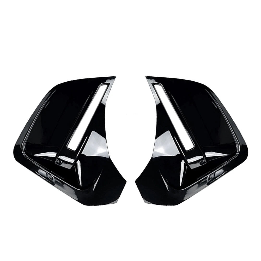 Black Rear Side Air Vent Covers for BMW 4 Series G26 i4 (2020-2024)