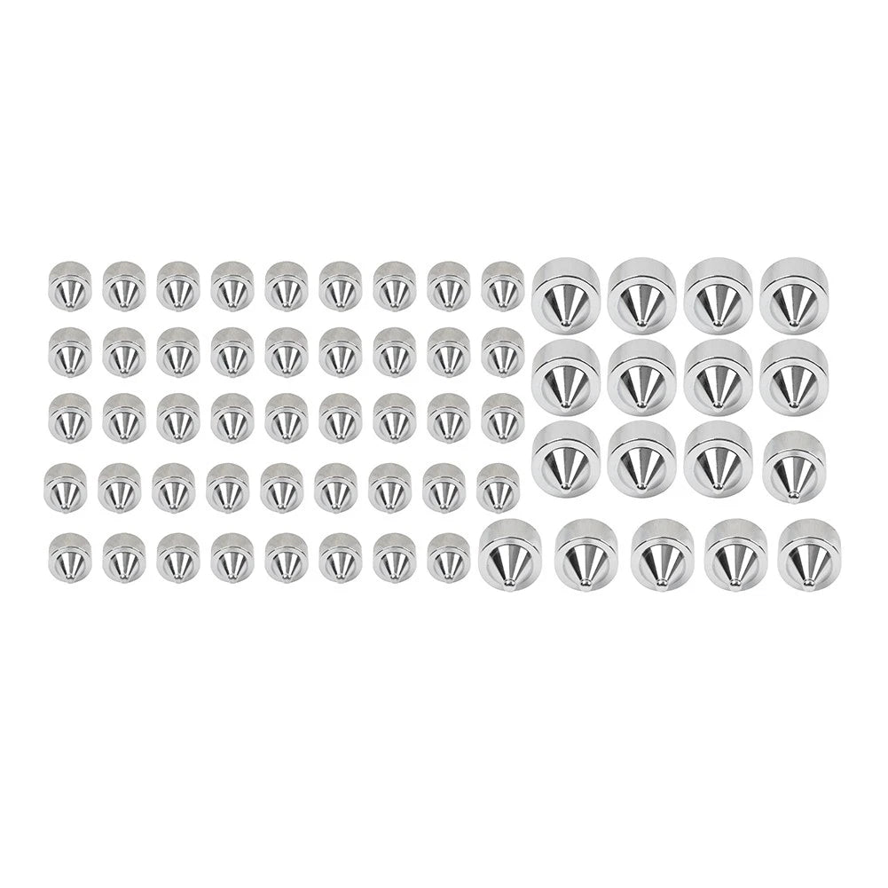 61X Engine Topper Bolt Caps Cover Chrome for Harley Twin Cam FLH (1999-2006)