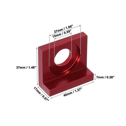 Chain Adjuster Block Tensioner / 2 x 15mm Hole Dia / for Motorcycle