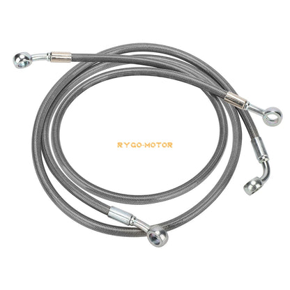 Front Brake Hose Line Left & Right for Polaris Ranger Crew 800 (2010–2014)