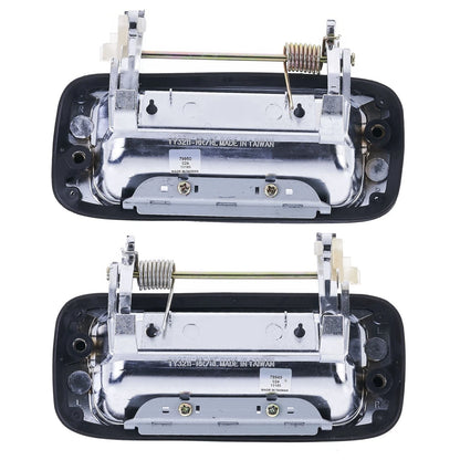 4pc Front/Rear Left/Right Door Handle Chrome for Toyota Landcruiser (1990–1998)