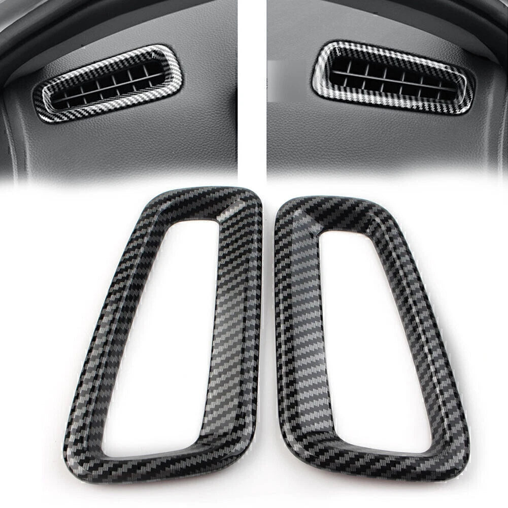 Carbon Fiber Inner Dash Side Air Vent Outlet Cover for Honda Civic (2022)