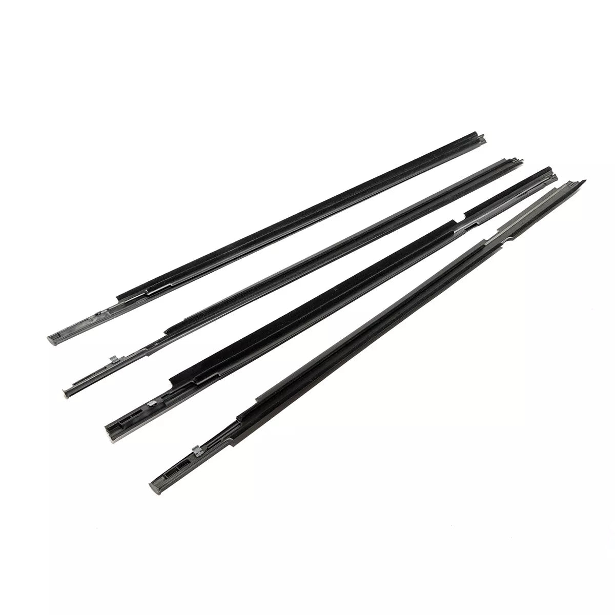 Front Rear Door Glass Weatherstrip for Toyota Yaris 2007-2013