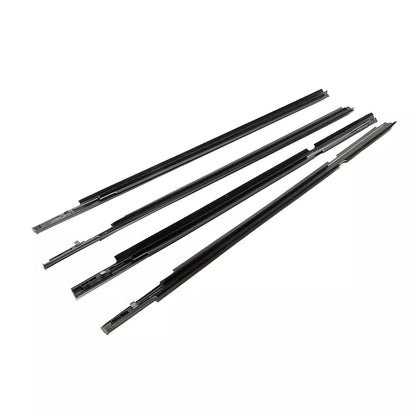 Front Rear Door Glass Weatherstrip for Toyota Yaris 2007-2013