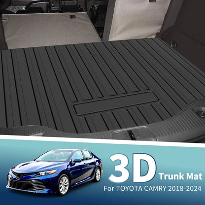 Flat Face Cargo Liner / 1 Pc / Rear Trunk Mat for Toyota Camry (2018–2024)