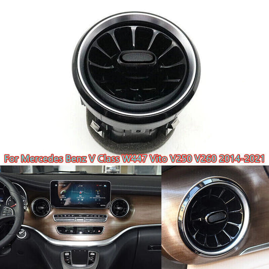 1X Front Dash A/C Vent Outlet for Benz V Class W447 Vito V250 V260 (2014–2023)