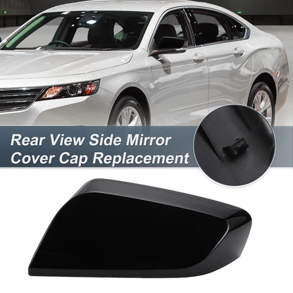 Left Side Rearview Mirror Cover Cap Gloss Black for Chevrolet Impala (2014-2020)