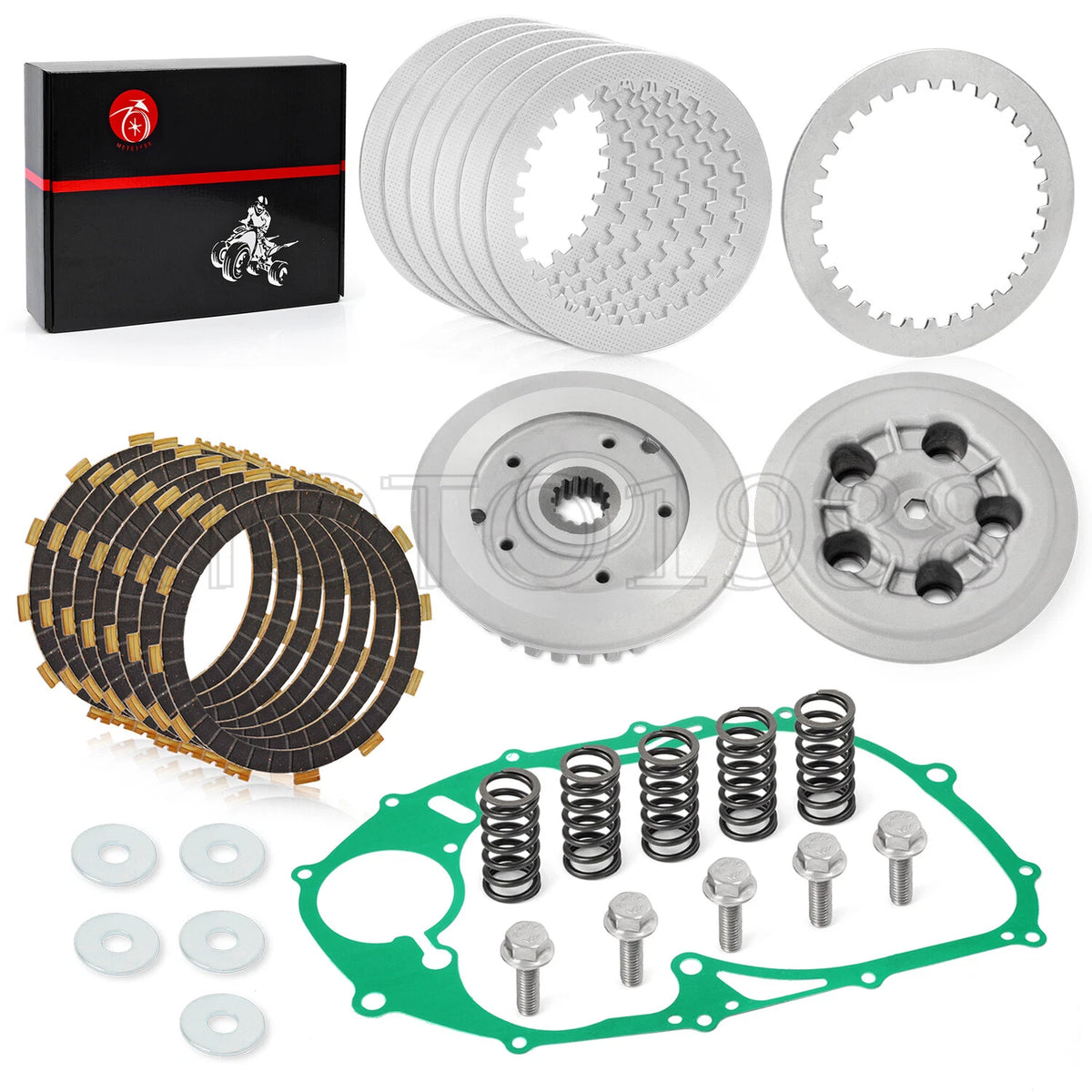 Clutch Kit Inner Hub Pressure Plate Springs for Yamaha V Star 650 XVS650