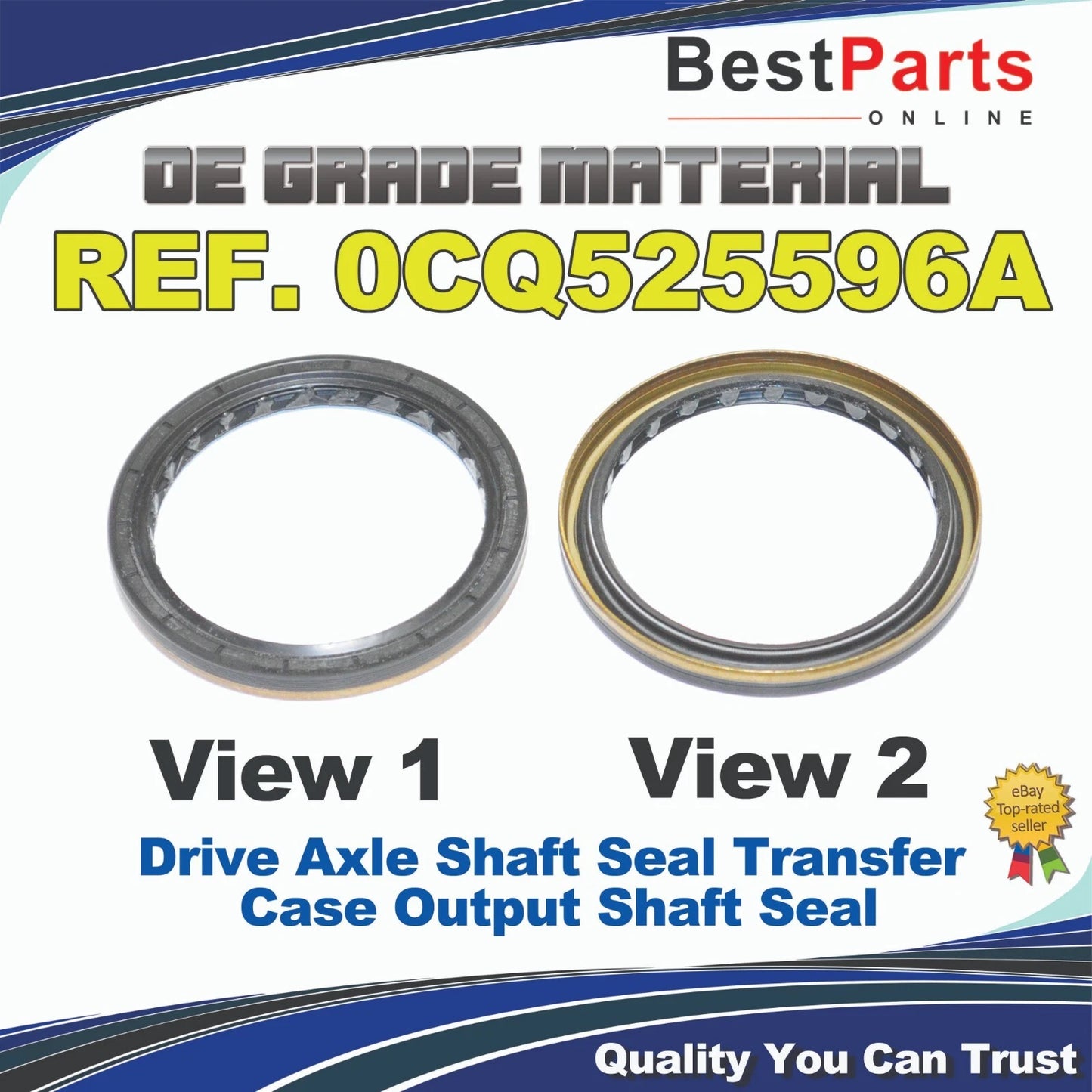 Drive Axle Shaft Seal for Audi A3 / VW Tiguan (12–13,22–24)