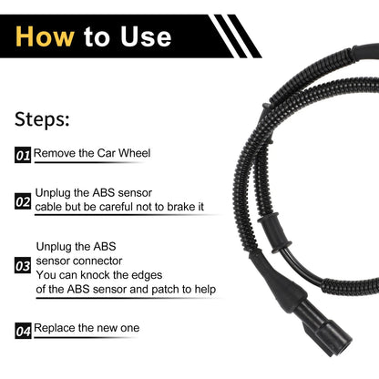 ABS Wheel Speed Sensor for Ford F-150 1997-2003 Front Right