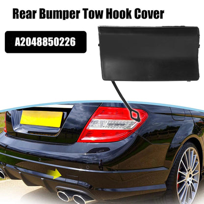 Rear Bumper Tow Hook Eye Cap Cover for Benz C280 C300 (2008-2015)